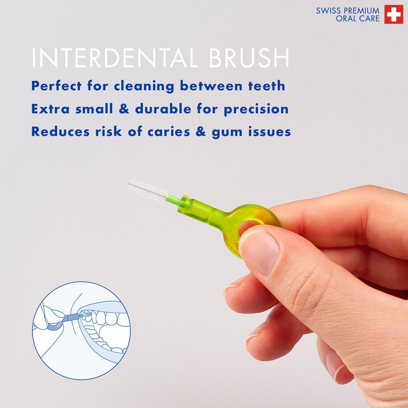 CURAPROX Travel Set Blue I Includes CS 5460 Travel Toothbrush, 10ml Be You Toothpaste, CPS Prime 07 & 09 Interdental Brushes I Compact Oral Care Kit for On-the-Go - Image 5